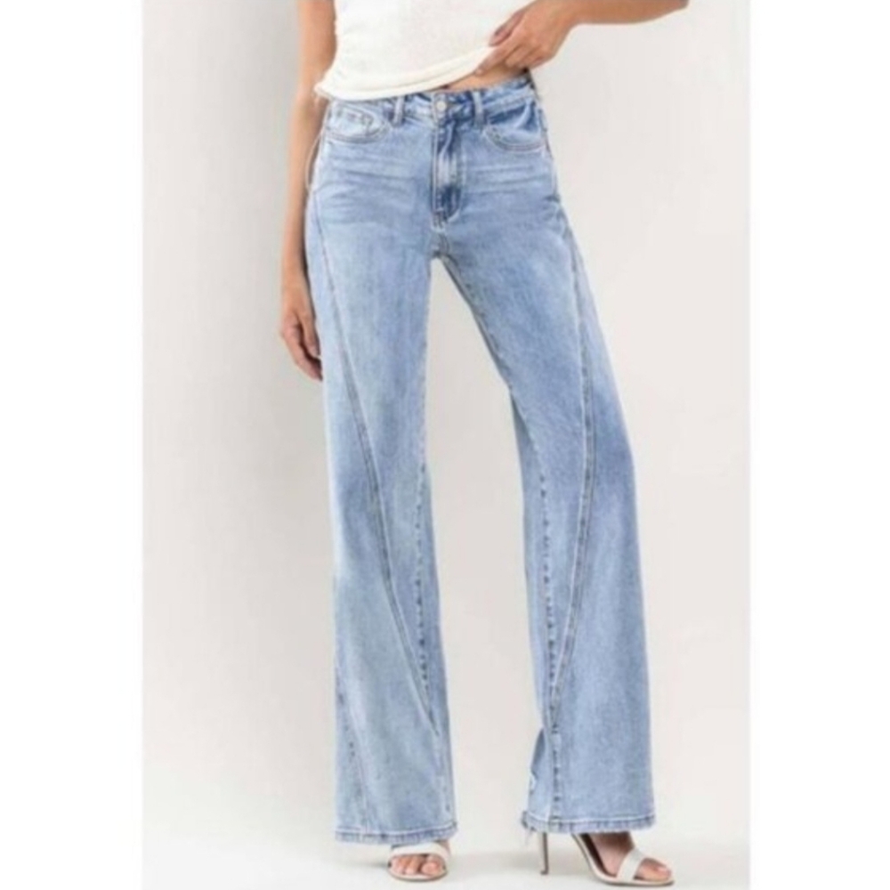 Vervet Lovervet Light Wash Jeans 28/7 - Picture 3 of 10